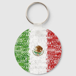 Llavero textual de México