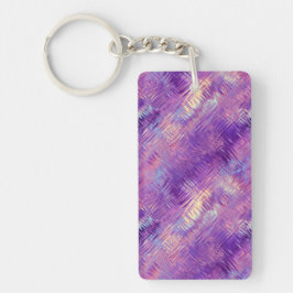 Llavero Textura Amethyst Purple Crystal Gel