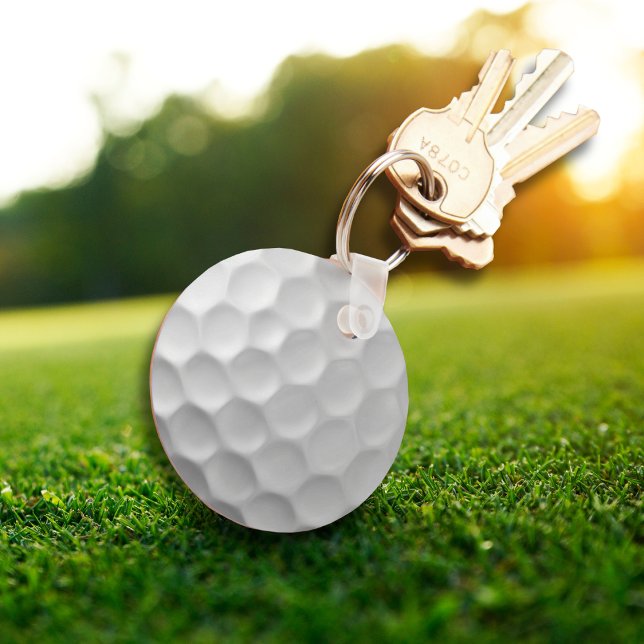 Llavero Textura de la bola de golf (Subido por el creador)