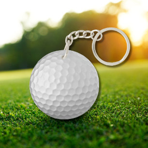 Llavero Textura de la bola de golf