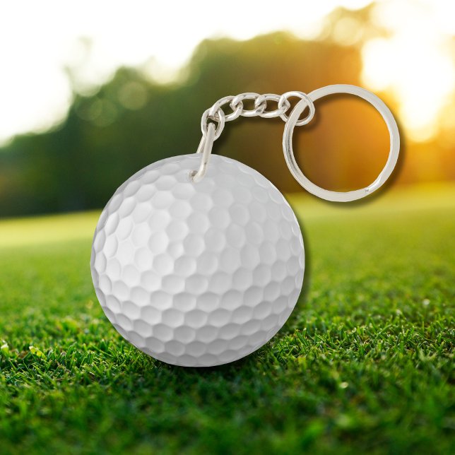 Llavero Textura de la bola de golf (Subido por el creador)