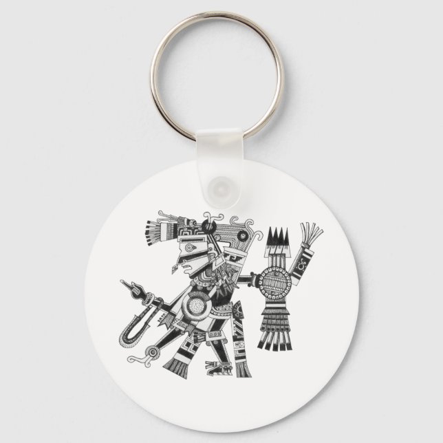 LLAVERO TEZCATLIPOCA (Anverso)