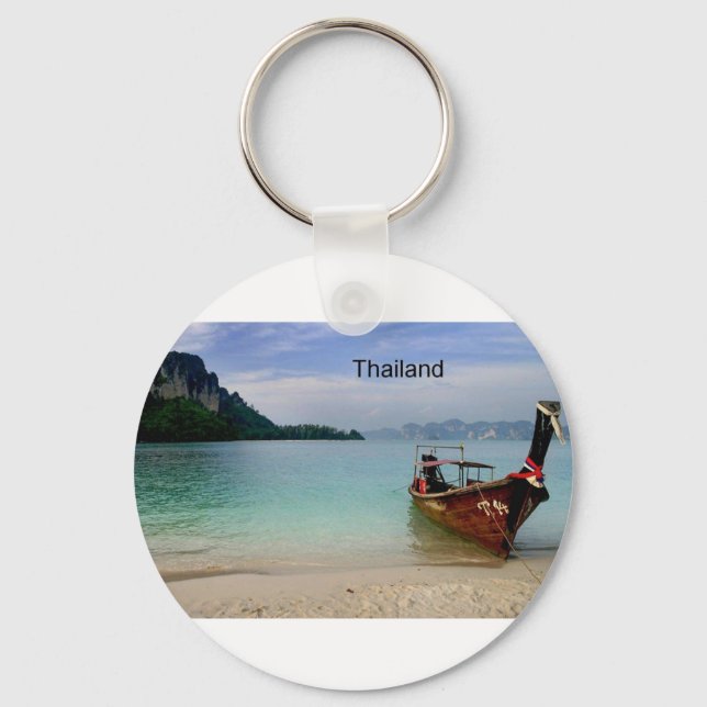 Llavero Thailand beach in Krabi (St.K) (Anverso)