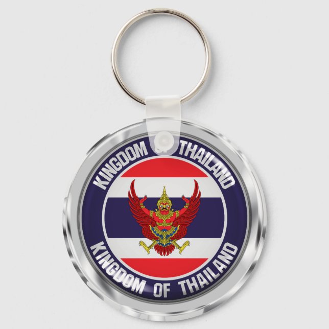 Llavero Thailand Round Emblem (Anverso)