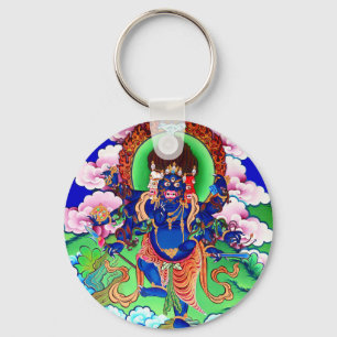 Llavero Thangka Ucchusma, budista tibetano