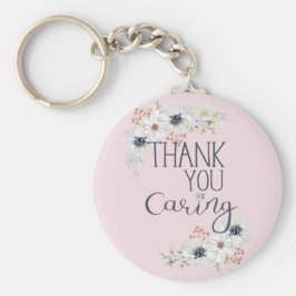 Llavero Thank You For Caring Caregiver Appreciation