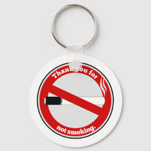 Llavero Thank you for not smoking