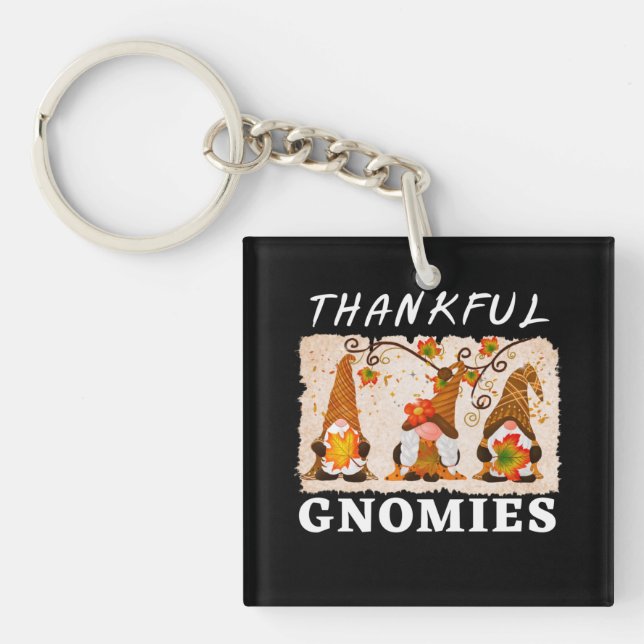 Llavero Thankful Gnomies (Frente)