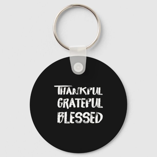 Llavero Thankful Grateful Blessed Christmas Shirts For Men (Anverso)