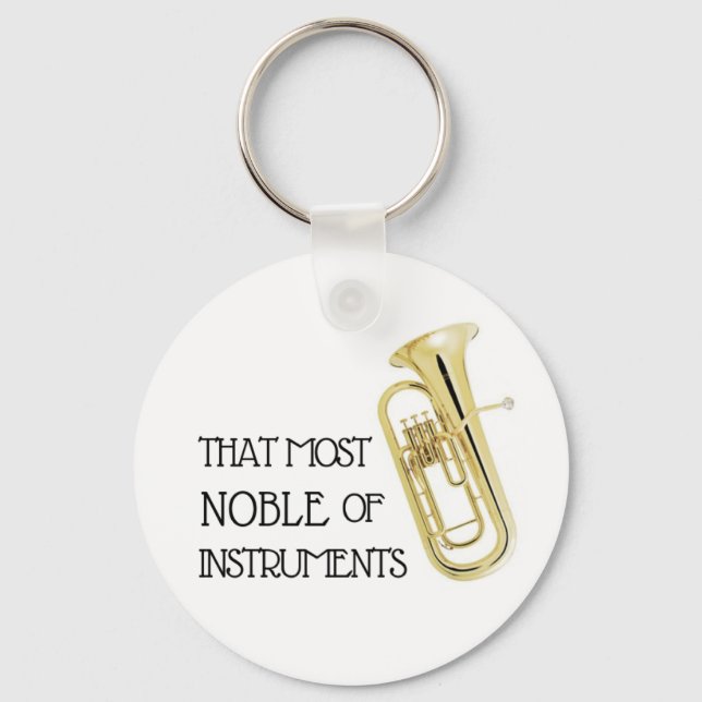 Llavero That Most Noble of Instruments - Baritone Keychain (Anverso)