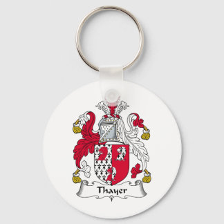 Llavero Thayer Family Crest