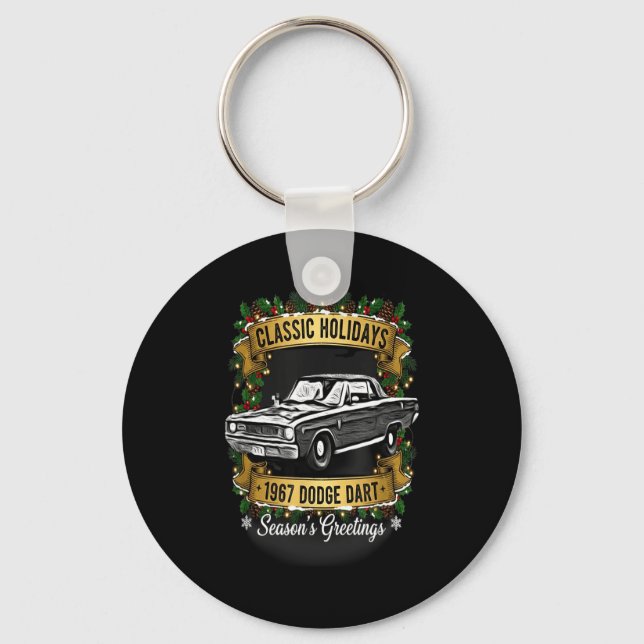 Llavero The 1967 Dodge Dart Clic Holiday Cheer Apparel  (Anverso)