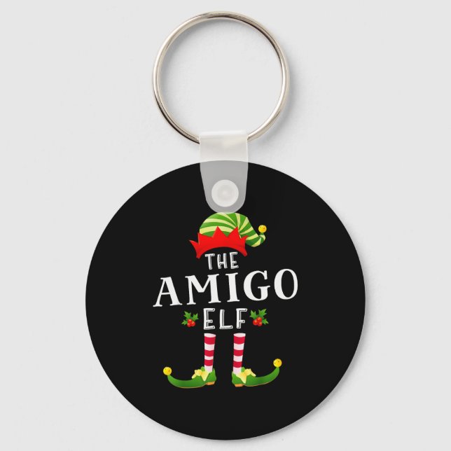 Llavero The Amigo Elf Christmas Matching Pajama  (Anverso)
