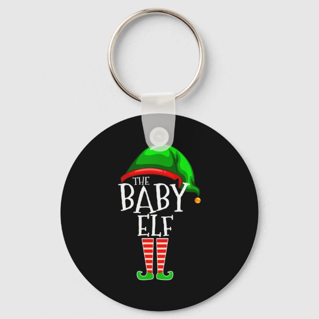 Llavero The Baby Elf Group Matching Family Christmas  (Anverso)