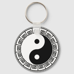 Llavero The Balance: Ba Gua, eight trigrams  yin yang TCM 