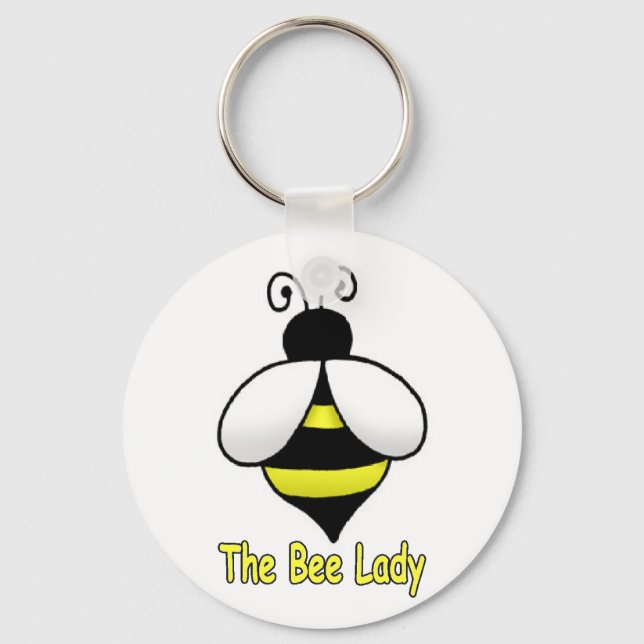 Llavero The Bee Lady yellow (Anverso)