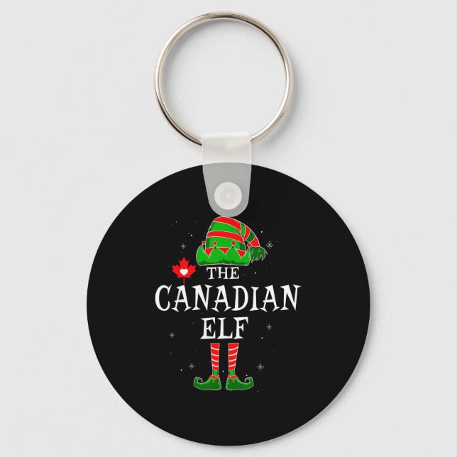 Llavero The Canadian Elf Group Matching Family Christmas C (Anverso)