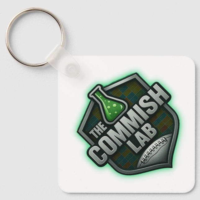 LLAVERO THE COMMISH LAB KEYCHAIN (Anverso)