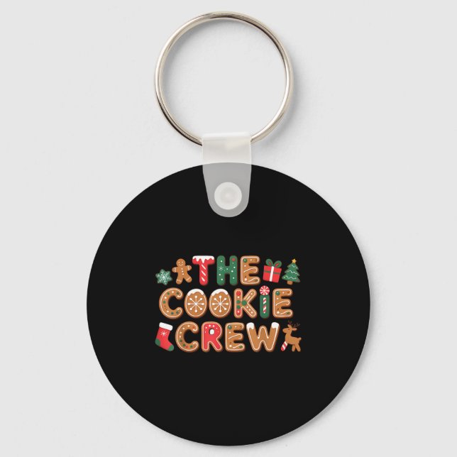 Llavero The Cookie Crew Christmas Baking Cookie Lover Kids (Anverso)