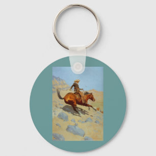Llavero The Cowboy de Frederic Remington (1902)