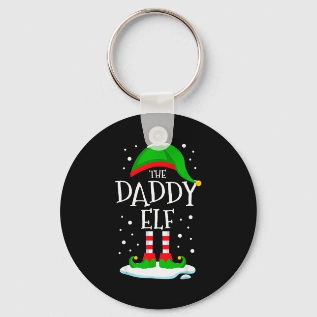 Llavero The Daddy Elf Christmas Family Matching Xmas Dad G (Anverso)