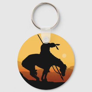 Llavero The End of the Trail Keychain