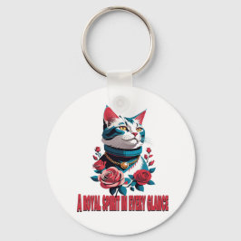 Llavero The Eyes of a Noble Feline