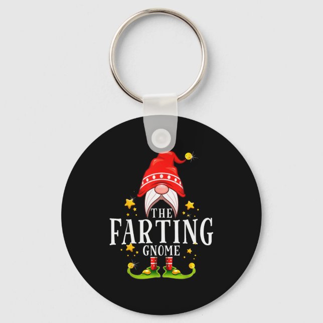 Llavero The Farting Gnome Christmas Matching  (Anverso)