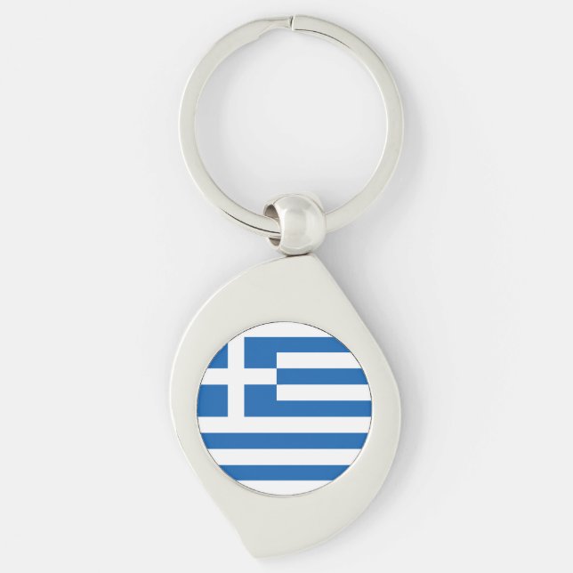 Llavero The flag of Greece  (Anverso)