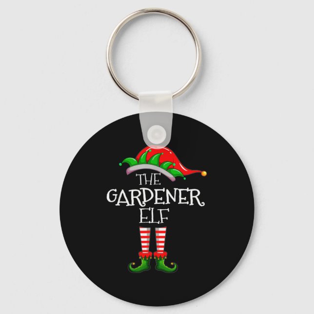 Llavero The Gardener Elf Matching Family Group Christmas P (Anverso)