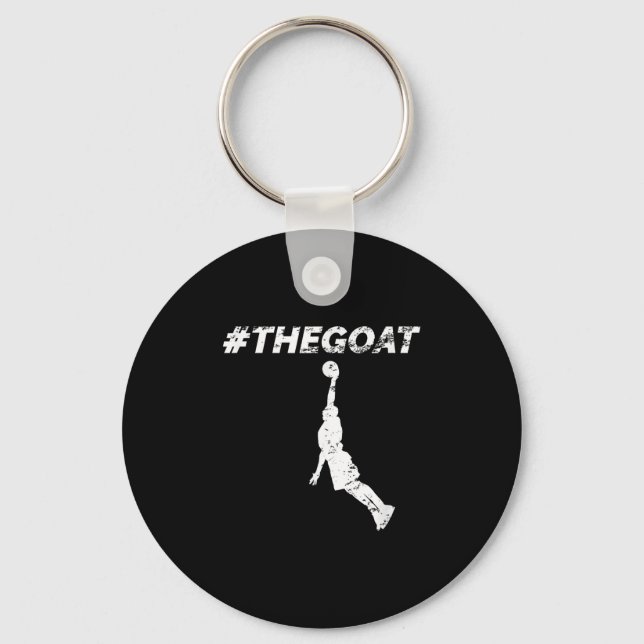 Llavero The Goat Greatest Of All Time Basketball Motivatio (Anverso)