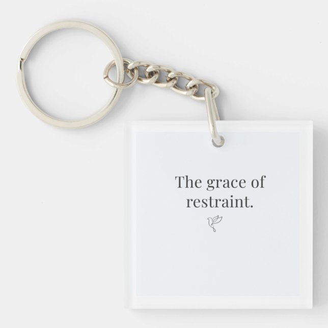 Llavero The Grace of Restraint Keychain  (Frente)