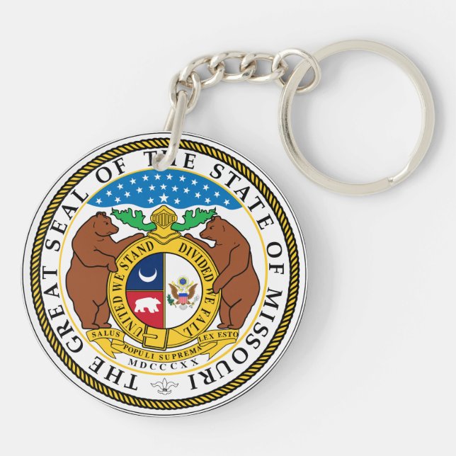 Llavero The Great Seal of Missouri state  (Atrás)