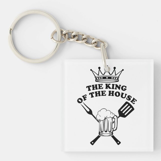 Llavero The King of the House (Frente)