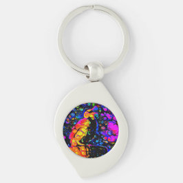 Llavero The Lonely Bird 4: Liquid Art Style