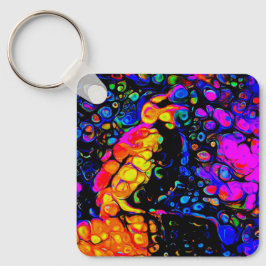 Llavero The Lonely Bird 4: Liquid Art Style