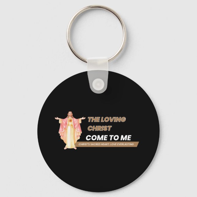 Llavero The Loving Christ Come To Me (Anverso)