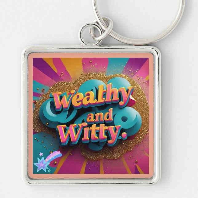 Llavero "The Luxury Laughter Club" (Frente)