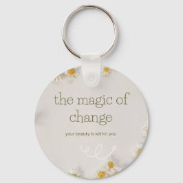 Llavero the magic of change , keychain
