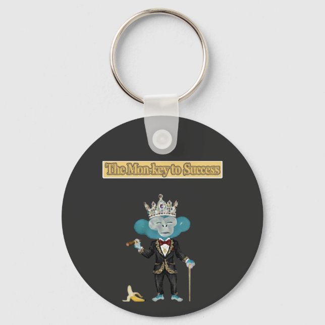 Llavero The Mon-key To success gift  (Anverso)
