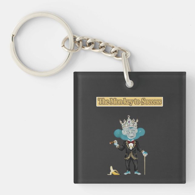 Llavero The Mon-key To success gift  (Frente)