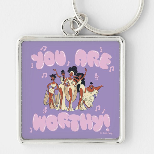 Llavero The Muses - You Are Worthy Keychain (Frente)