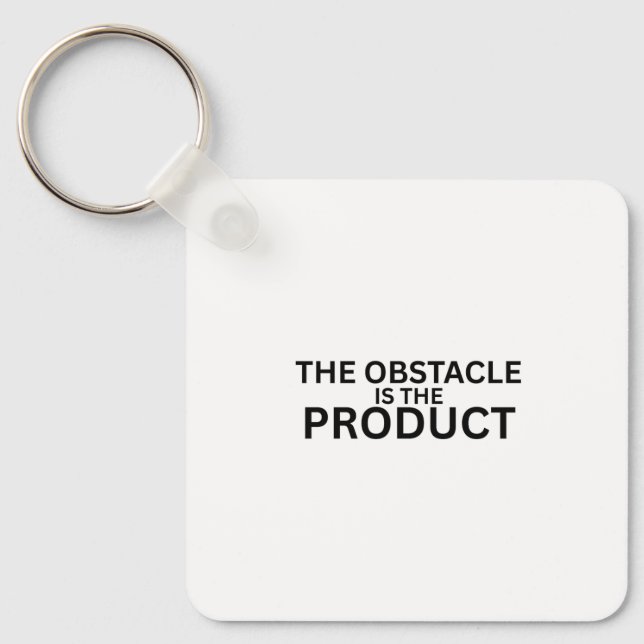 Llavero The Obstacle Is The Product Keychain (Anverso)