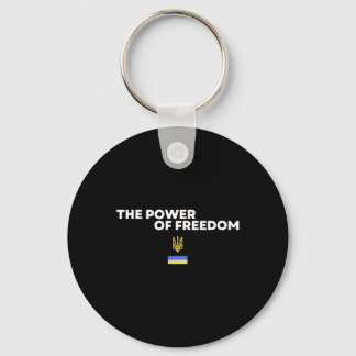 Llavero The Power Of Freedom Trident Ukrainian Flag Symbol