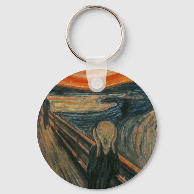 Llavero The Scream by Edvard Munch (Anverso)