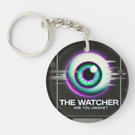 Llavero 🔑 "The Watcher" Weirdcore Keyring 🔑