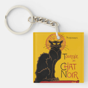 Llavero Theophile Steinlen - Le Chat Noir Vintage