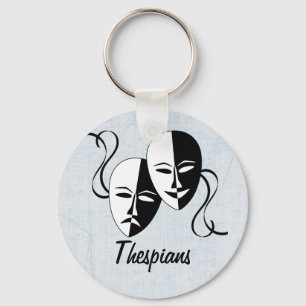 Llavero Thespian Masks Customizable
