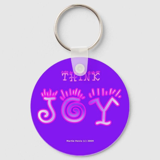 Llavero Think Joy (7a) Keychain (Anverso)