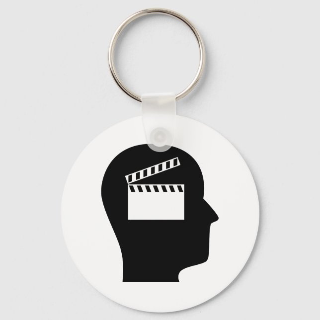Llavero Thinking About Movies (Anverso)